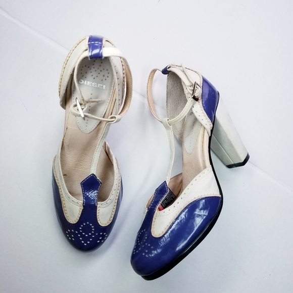Diesel | Neveu Blue Heel size 7‎ - Picture 2 of 12